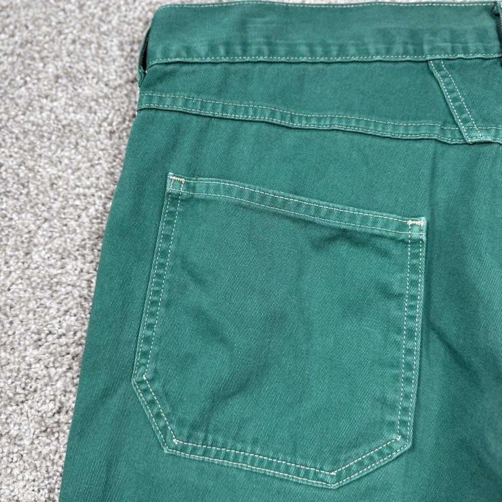 Vintage Marithe Francois Girbaud Shorts Men's 34 Green Carpenter Y2K USA
